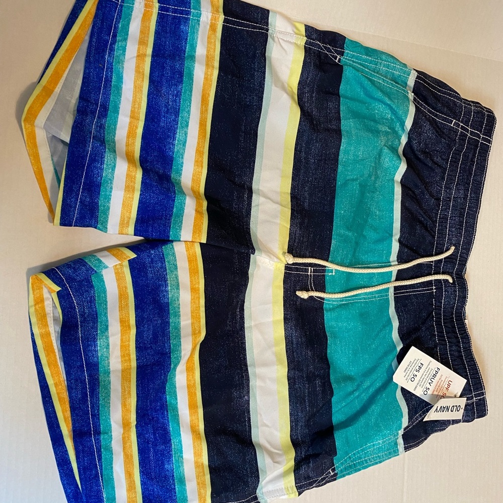 Old Navy Striped Swim Shorts